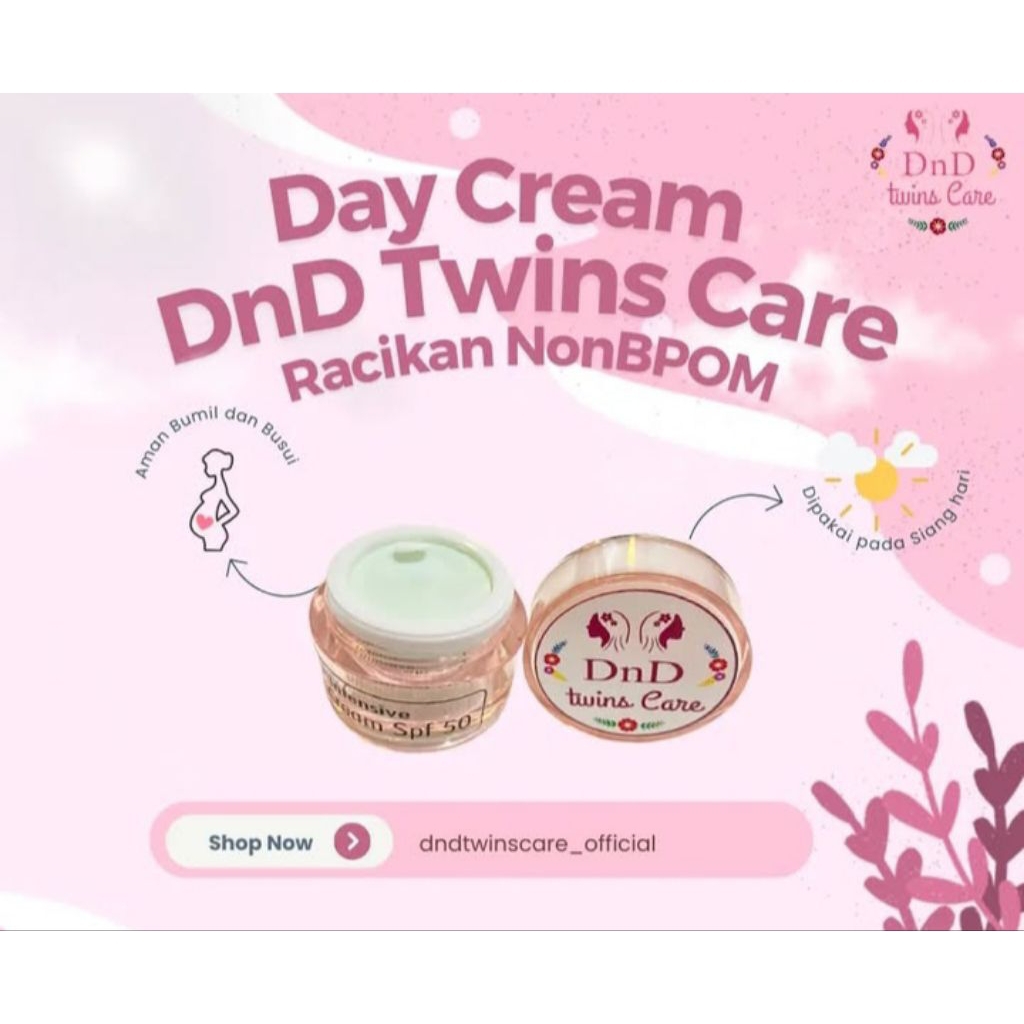 Day cream DnD TwinsCare | Krim wajah DnD TwinsCare Spf+