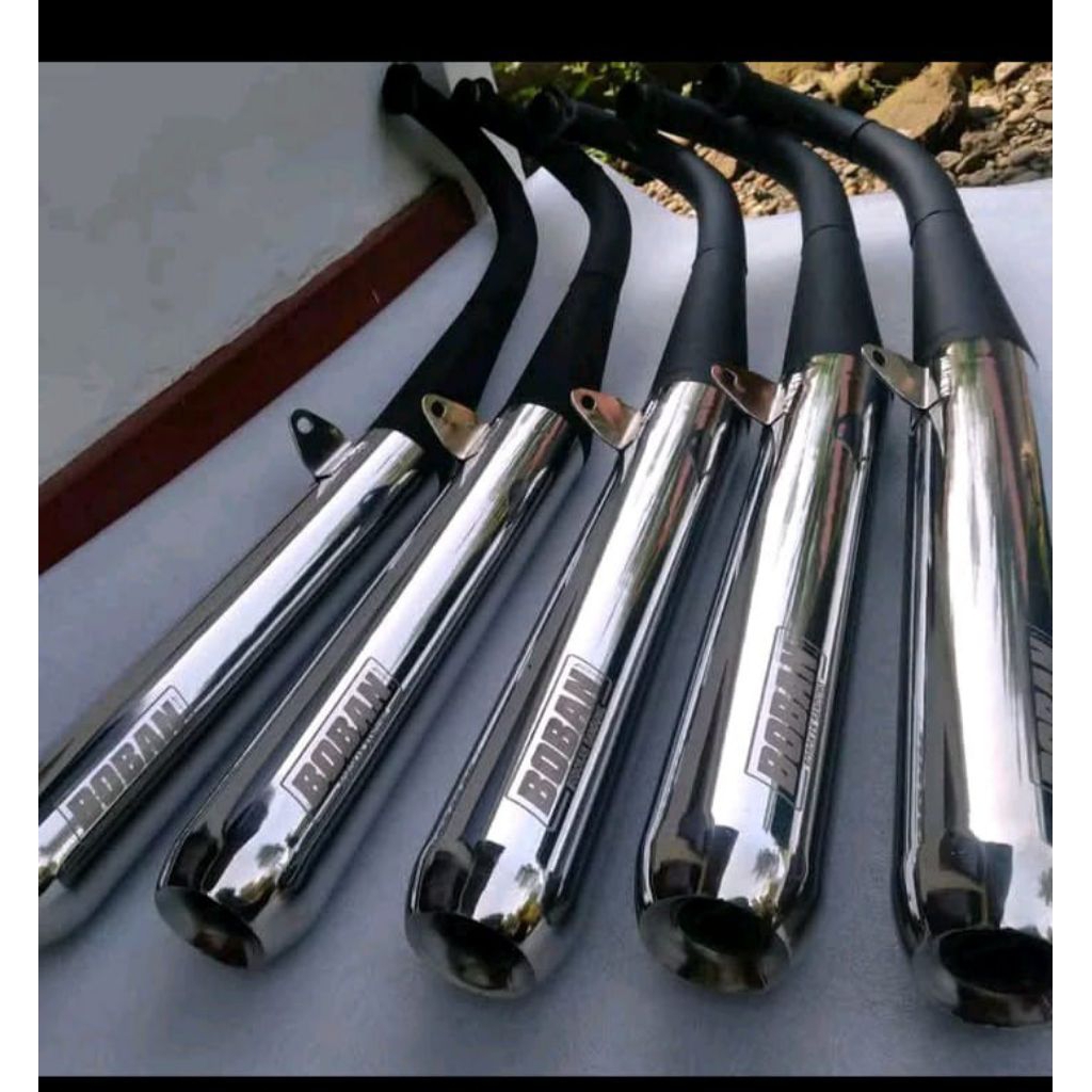 KNALPOT RX KING BOBAN SETENGAH DEWA