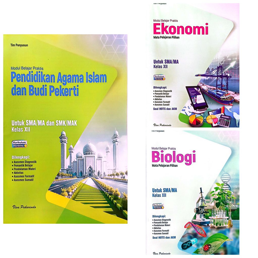 LKS VIVA PAKARINDO SMA SMK PAIBP EKONOMI BIOLOGI KELAS 12 IX SEMESTER 1 DAN 2 GANJIL GENAP KURIKULUM
