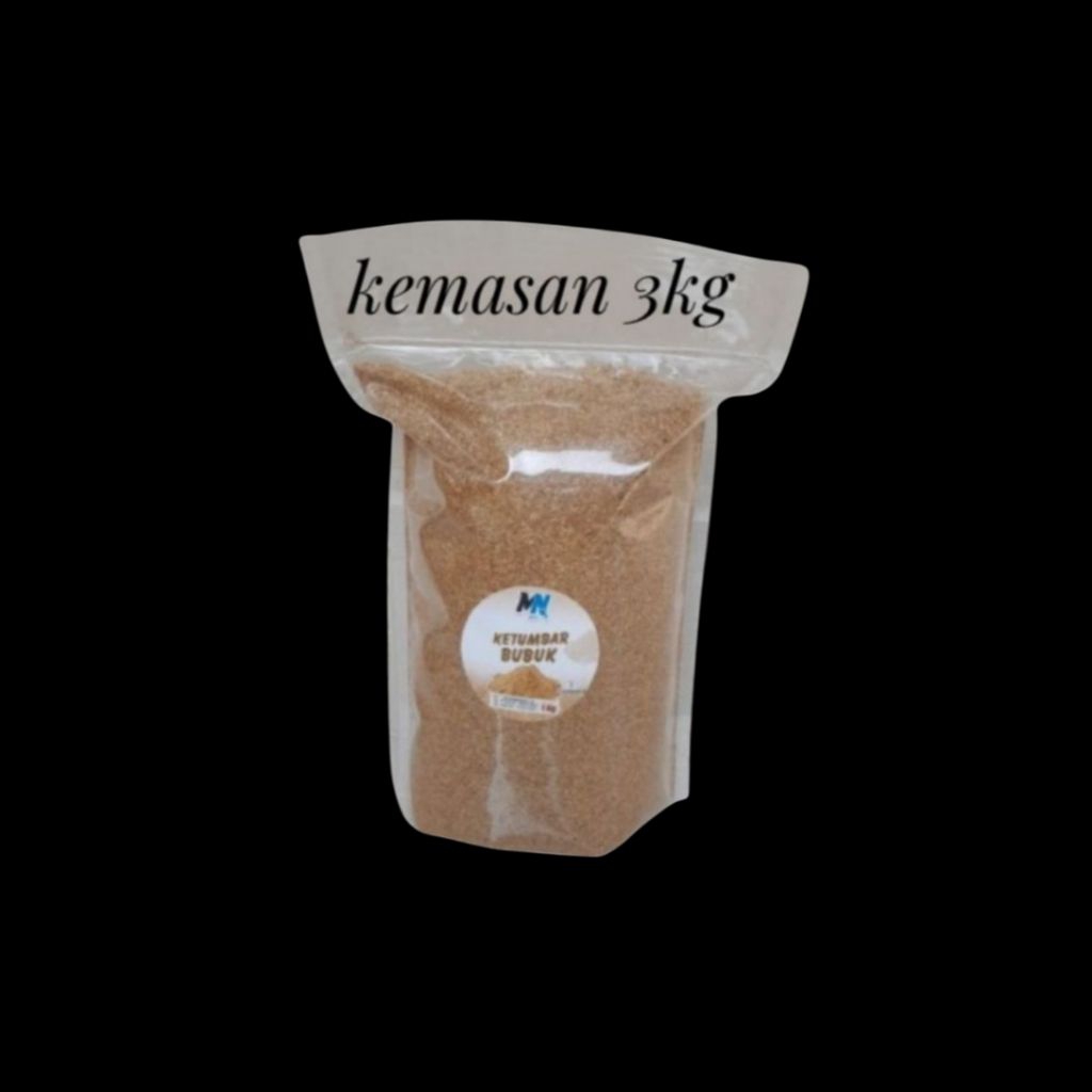 

( Kemasan 3 kg ) Ketumbar Alami Premium 100% Organik