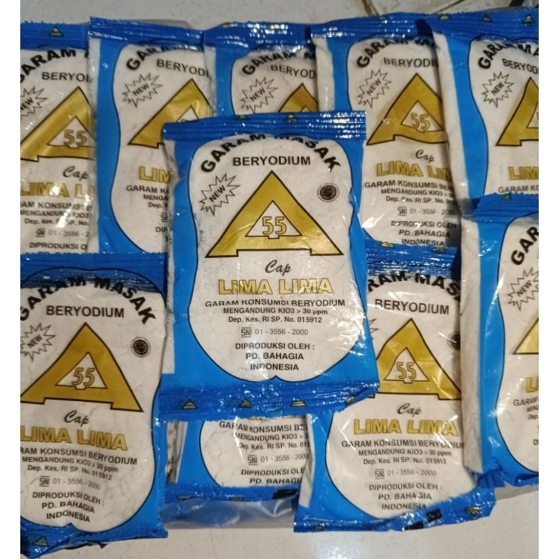 

Garam Dapur Beryodium 10 Pcs Set