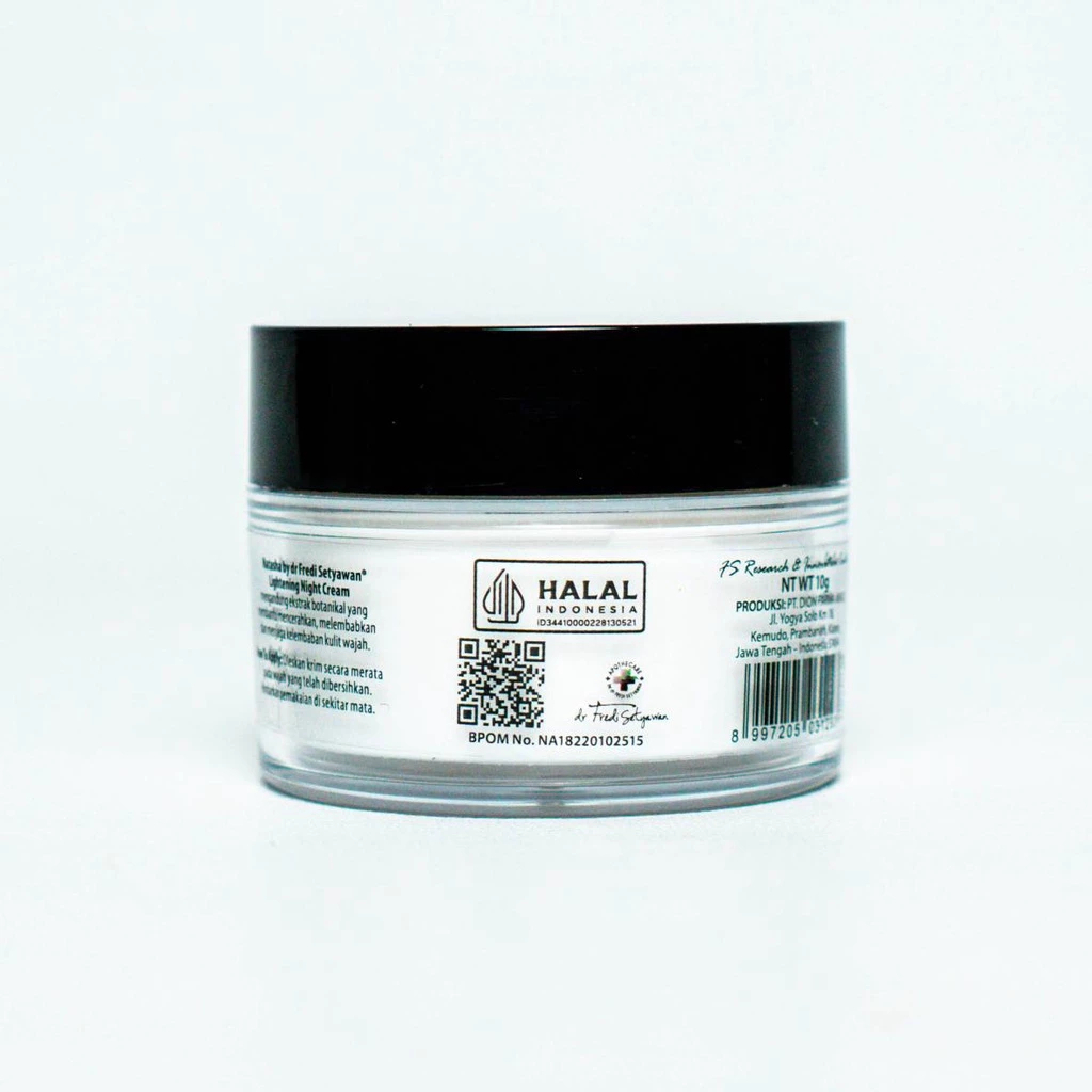 Lightening Night Cream/Natasha Skin Care/Krim Natasha/Krim Malam/Whitening/Pencerah/Krim Flek