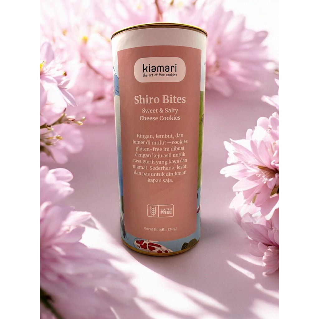 

SHIRO BITES - Sweet & Salty Cheese Cookies