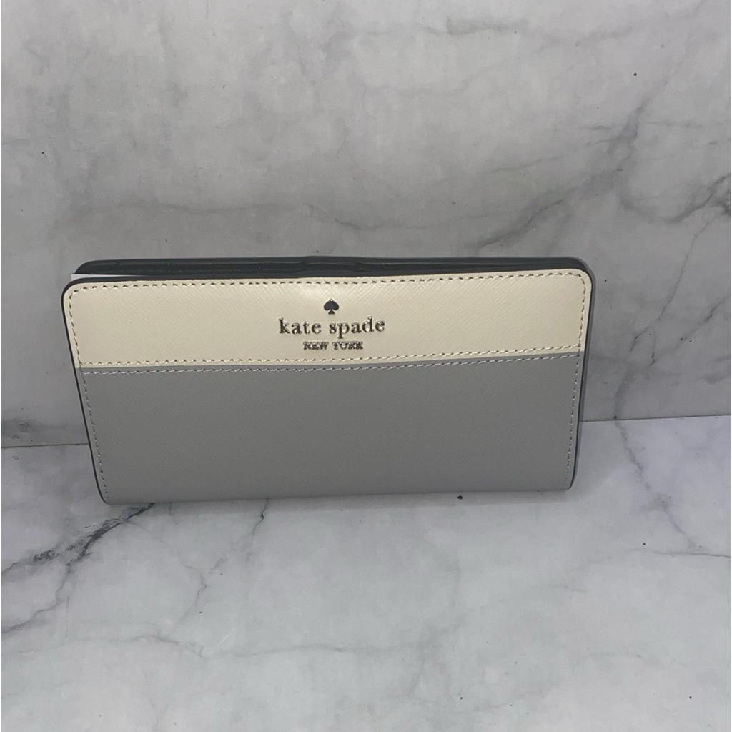 Kate Spade Madison Colorblock Large Slim Bifold