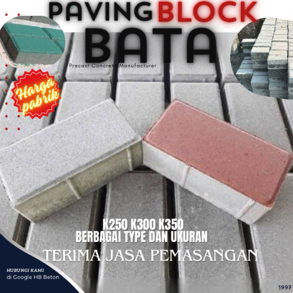 paving block bata press mesin