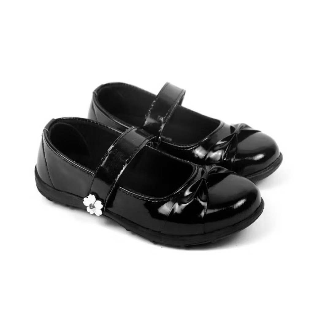 Sepatu Anak Perempuan TK,SD,Smp / Sepatu Anak pantofel / Sepatu Karakter Glossy Baby Wanita