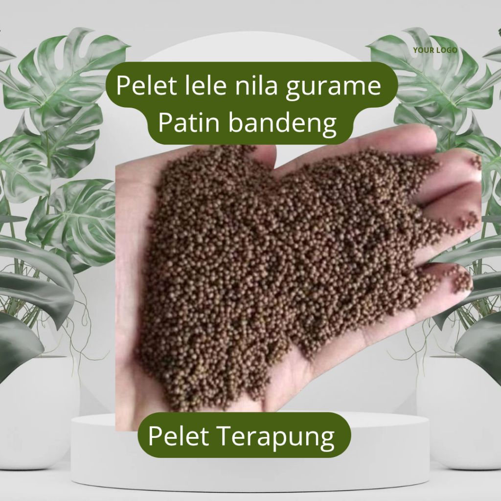 Pelet ikan nila/ pelet ikan mas  gurame  lele / pelet ikan air tawar / pelet ikan bioflok 500g