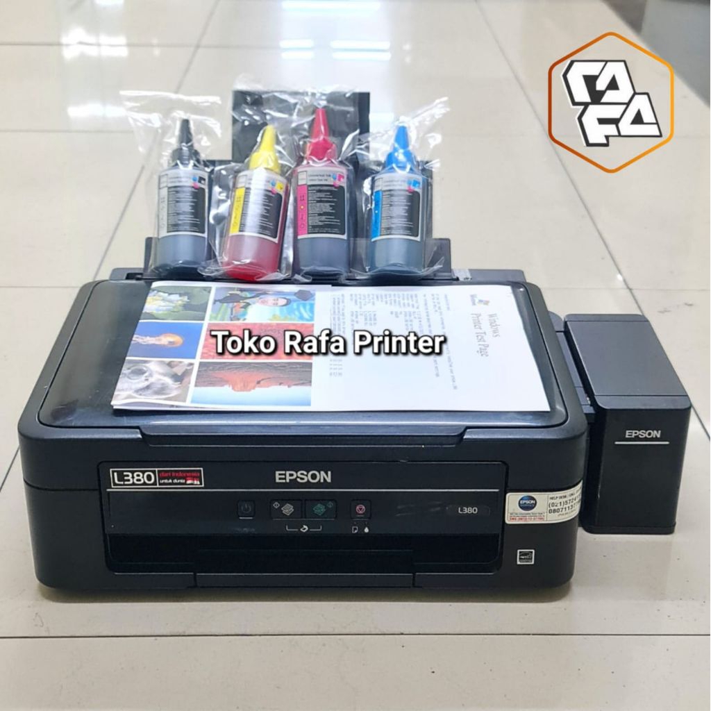 Printer Epson L380 Print Scan Copy