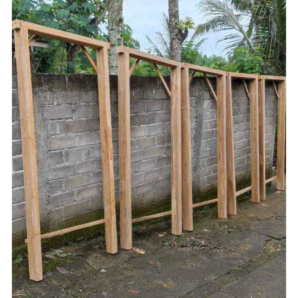 Kusen pintu kayu jati