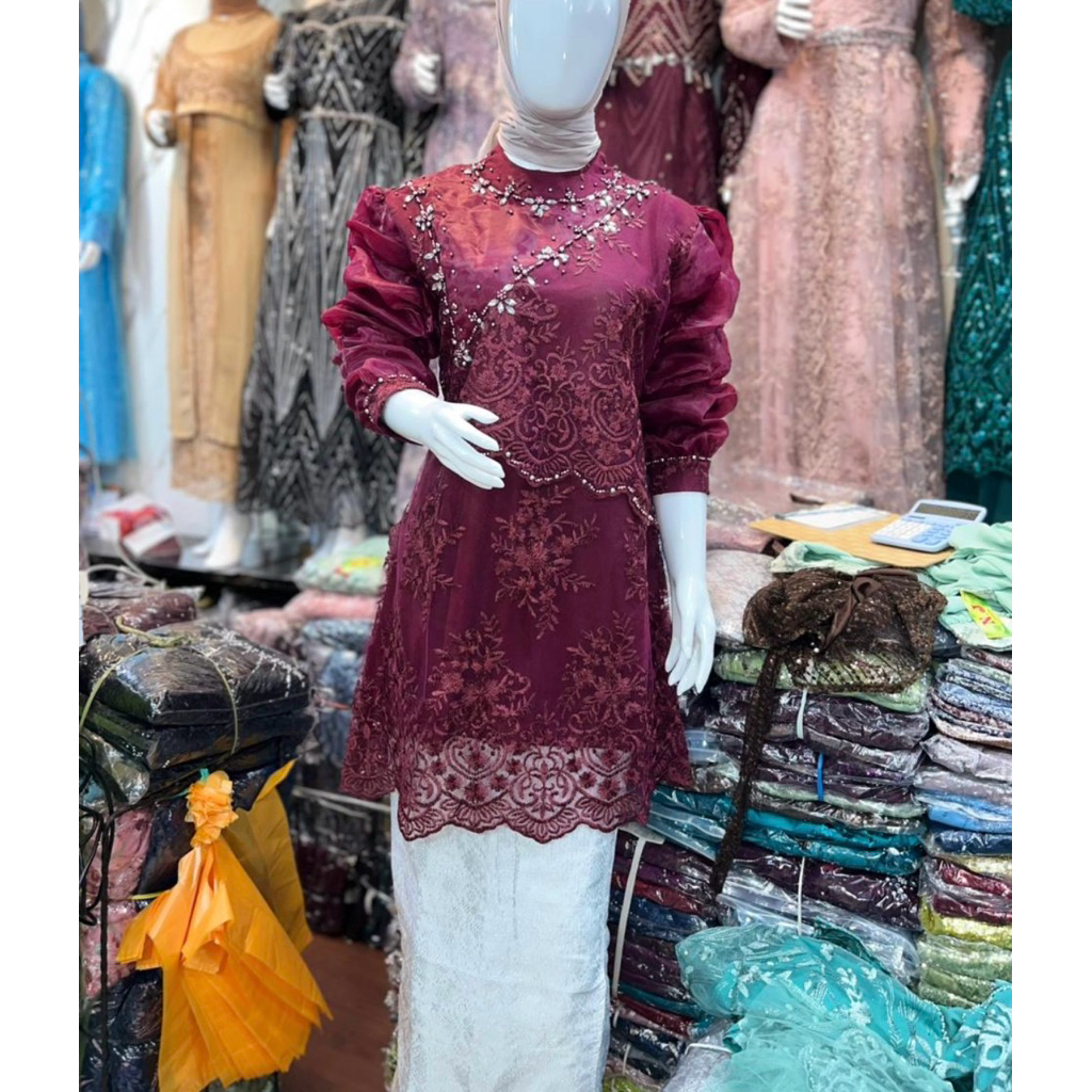 baju bodo modern murah khas Bugis makassar