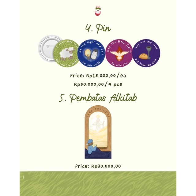 

FULL PAYMENT Pre Order: Pembatas Alkitab