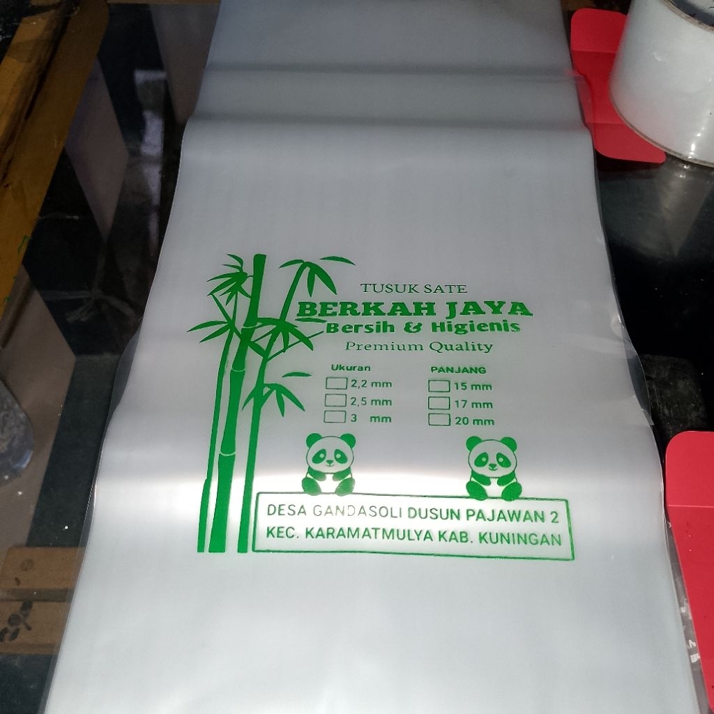 Sablon Plastik PP 10x15 ketebalan 0,5