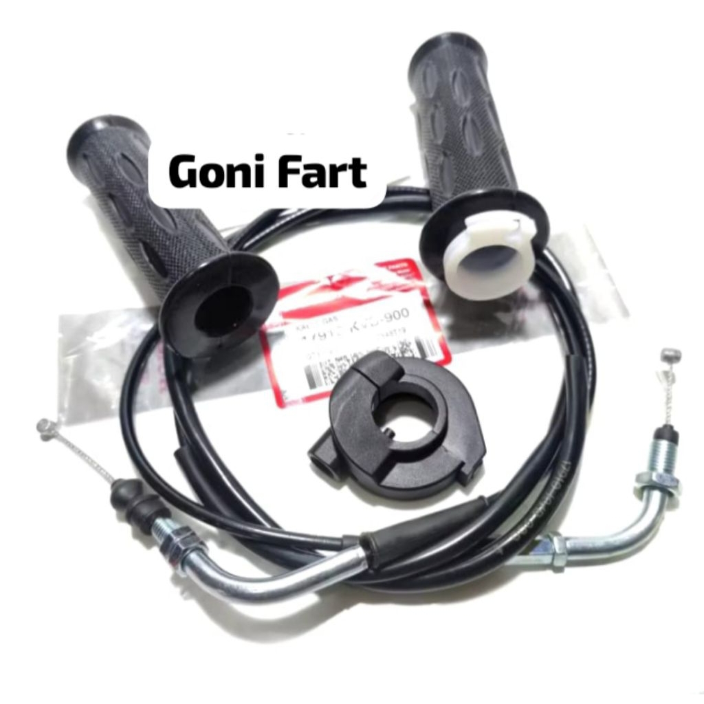 paketan kabel gas KVY/KVB + rumah gas handgrip Vario 110 lama OLD Vario CBS 110 techno beat karbu fi