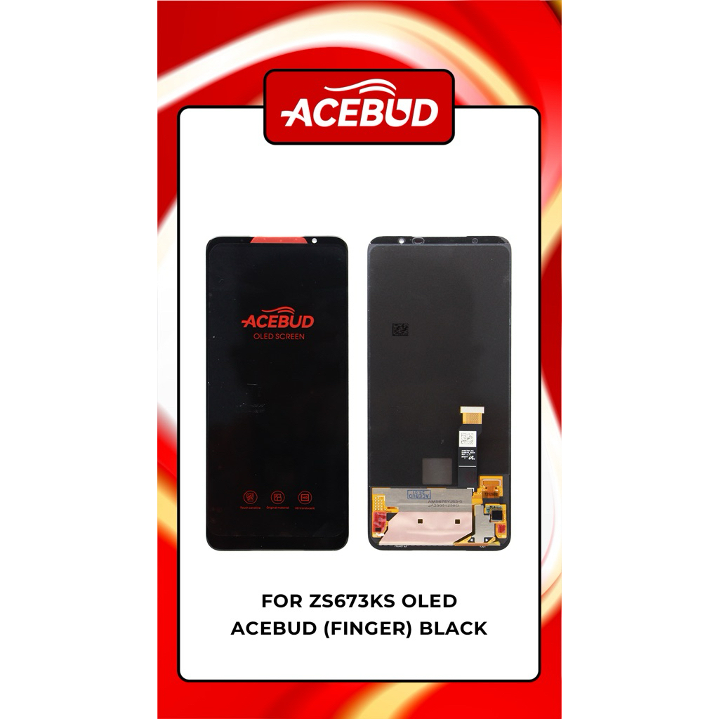 LCD ASUS ZS673KS OLED ACEBUD BLACK+TS/ ZS676KS (ROG PHONE 5/ROG PHONE 5S/ROG PHONE 5S PRO/ROG PHONE 