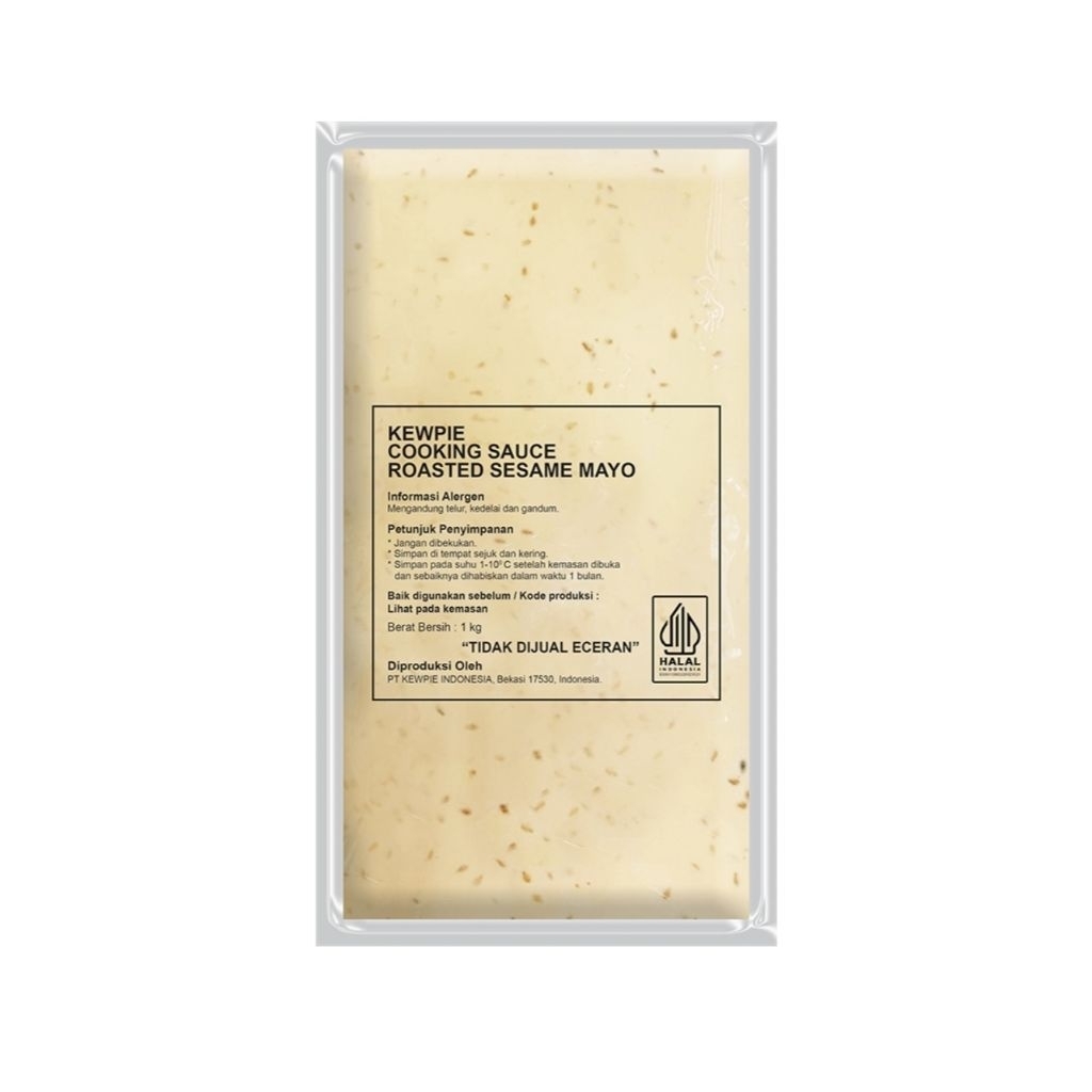 

1 KARTON (6 PCK) Kewpie Wijen Sangrai Saus Mayo 1kg - Cooking Sauce Roasted Sesame Mayo 1kg