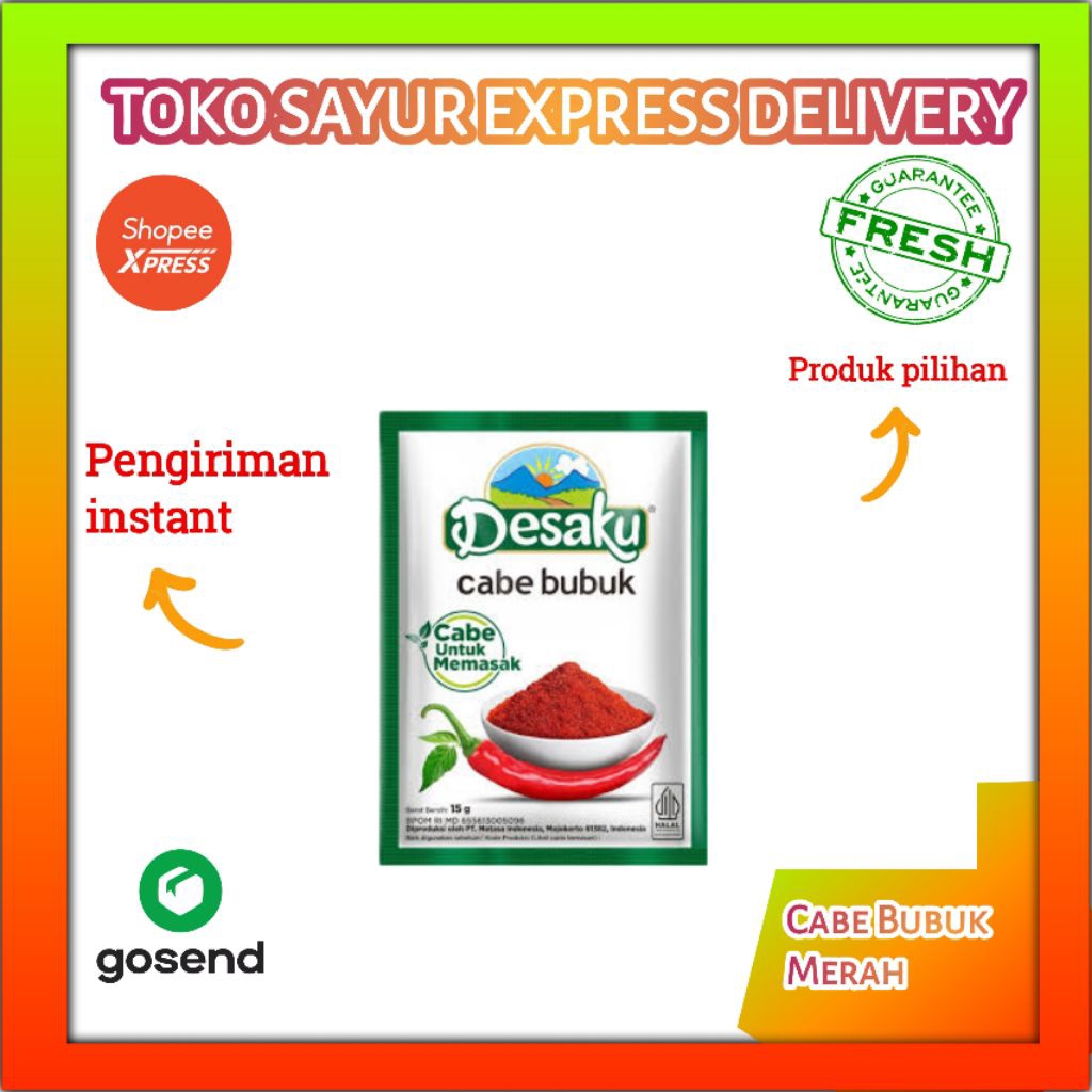 

Desaku Cabe Merah Bubuk - Palembang