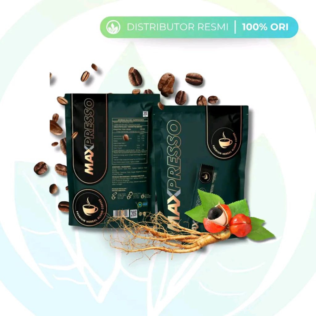 

Maxpresso Kopi Stamina Pria 1Pounch 5Sachet