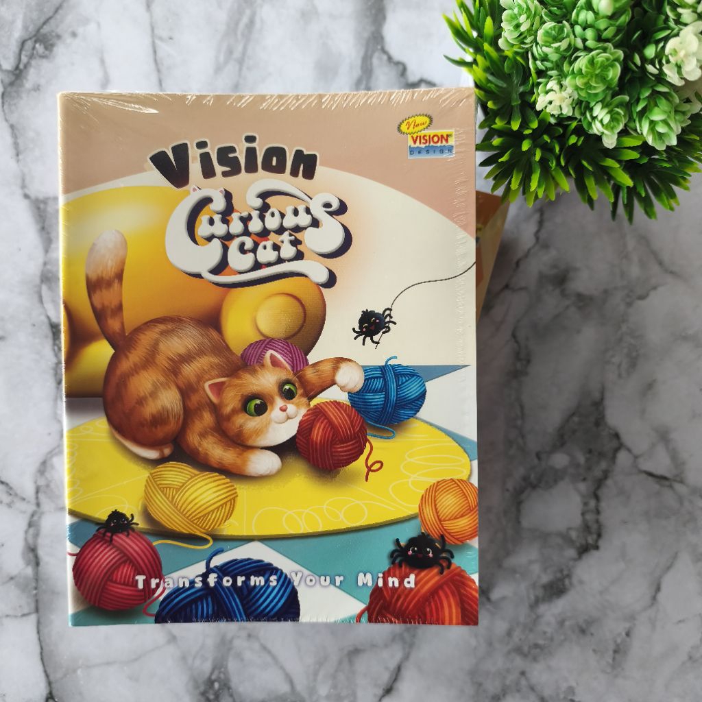 

10 PCS BUKU VISION ISI 58 LEMBAR
