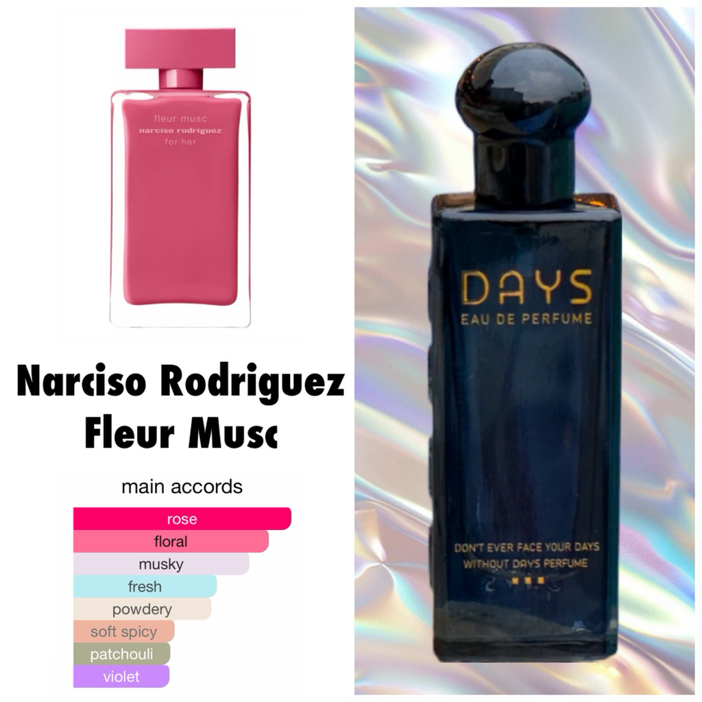 DAYS PARFUME inspired by N R Fleur Musc
