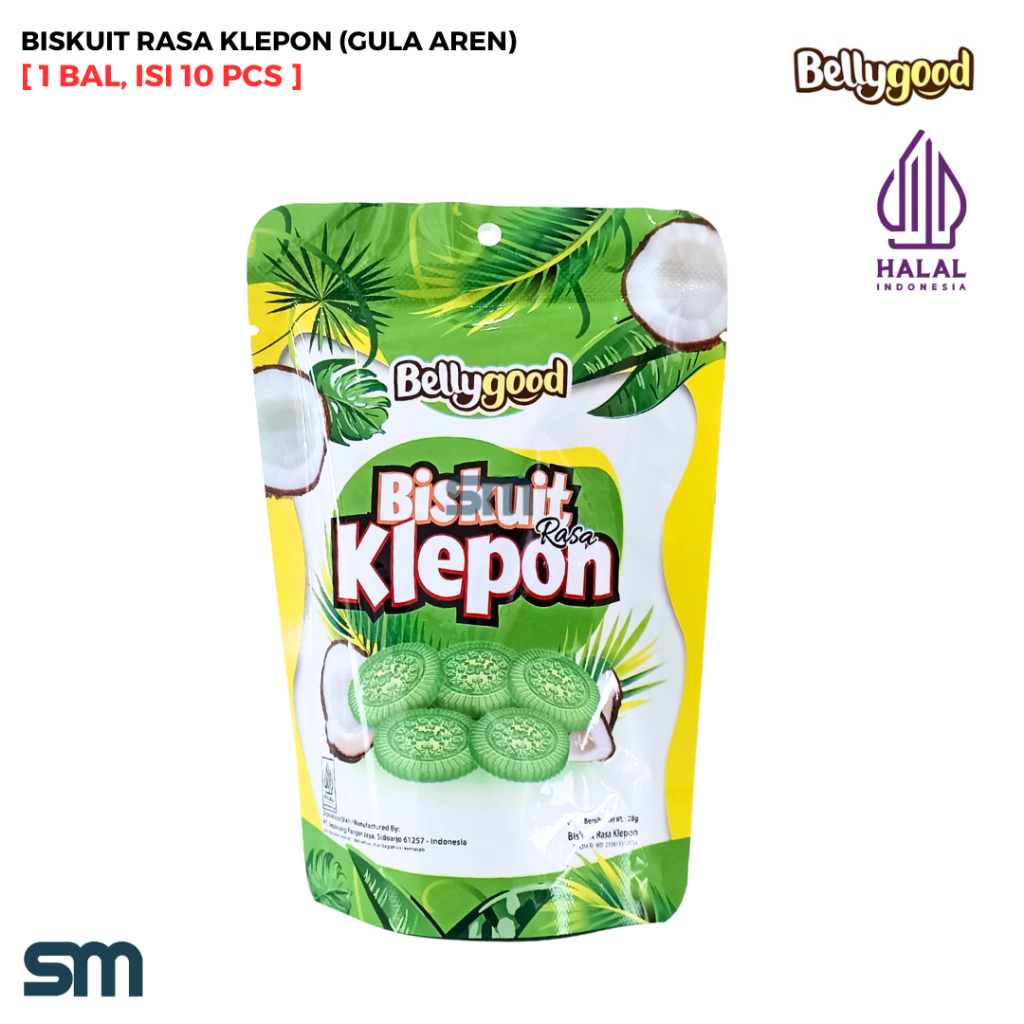 

BELLYGOOD Biskuit Klepon Kemasan Pouch Dan Pack
