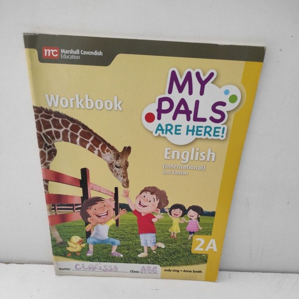 MY PALS ARE HERE ENGLISH WORK BOOK 2A