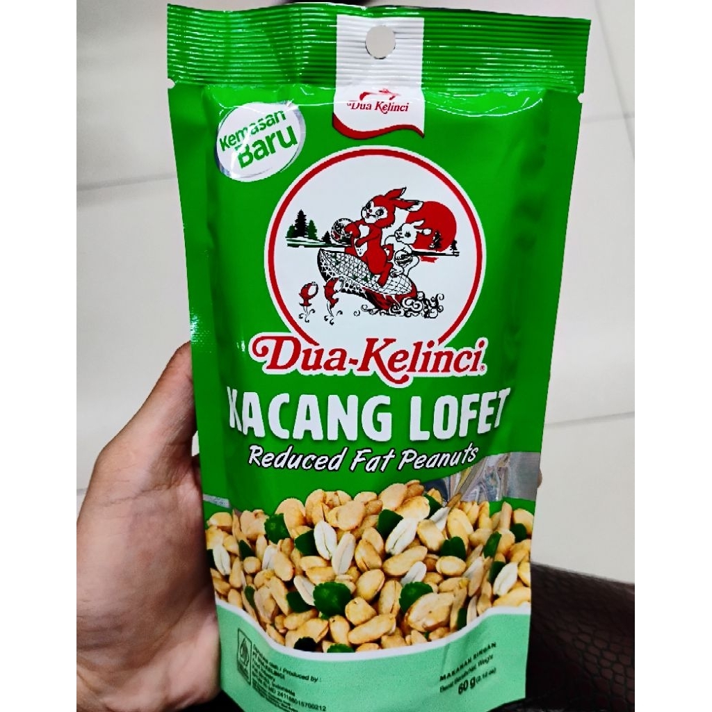 

Dua Kelinci Kacang Lofet Daun jeruk 60Gr