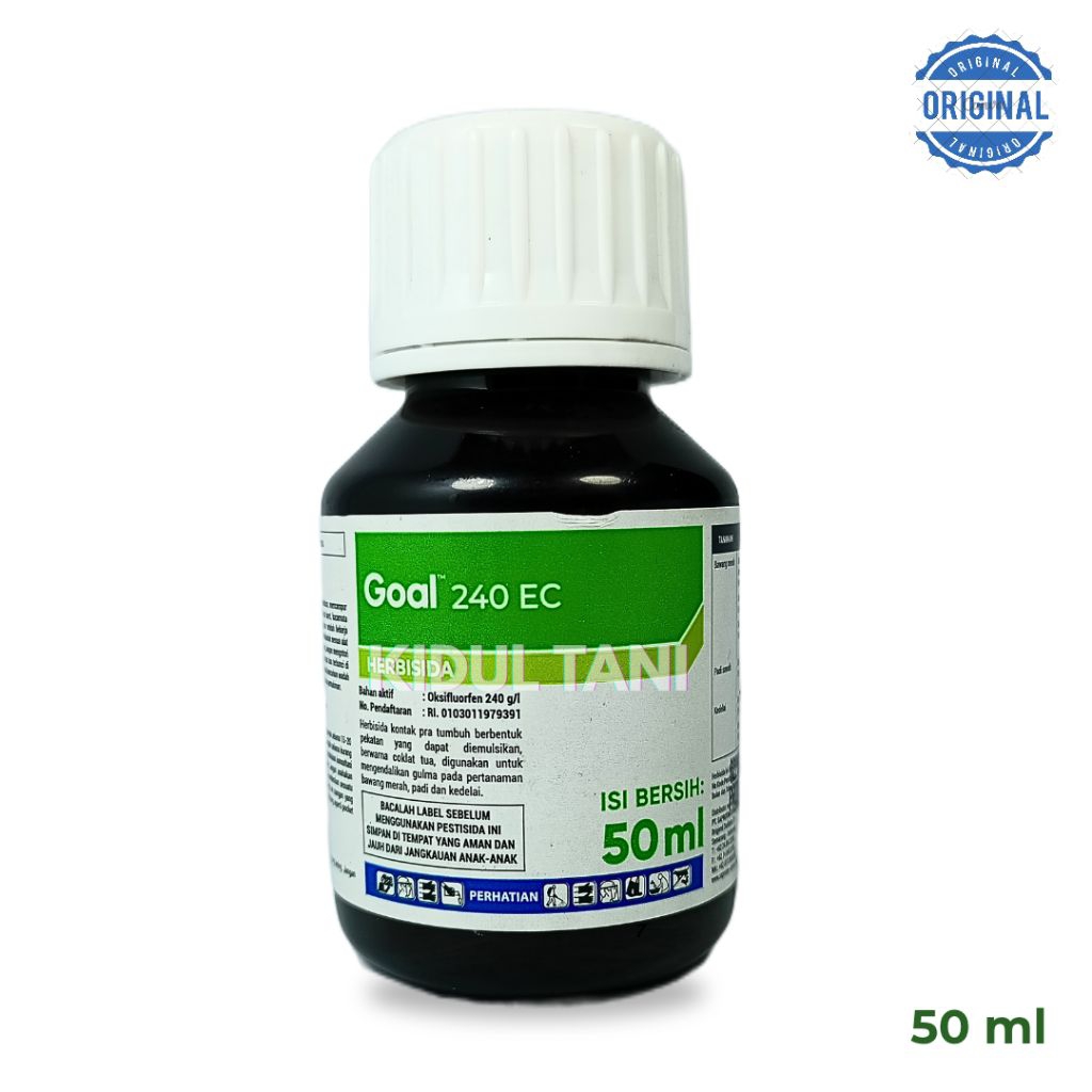 Goal 240EC 50ml Herbisida obat pembasmi rumput pra tumbuh
