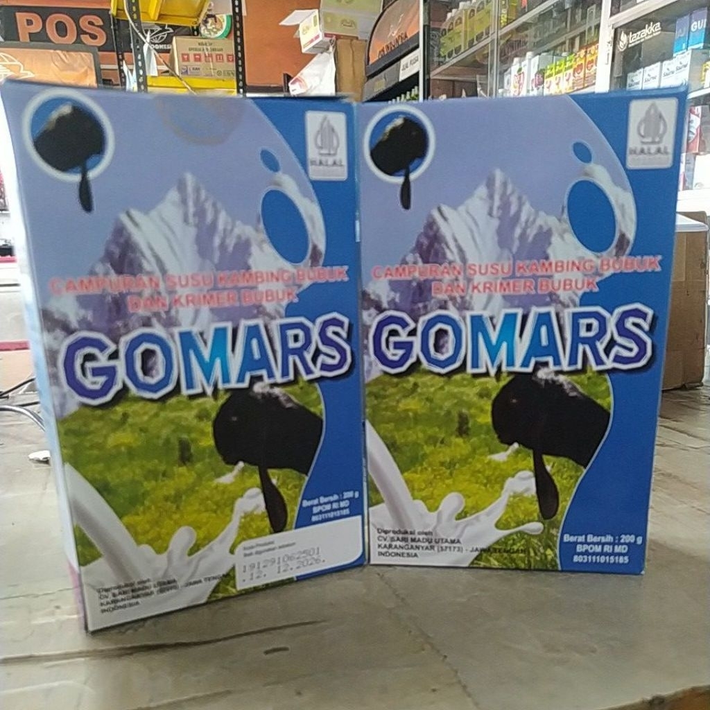 

gomars susu kambing etawa original 200gr