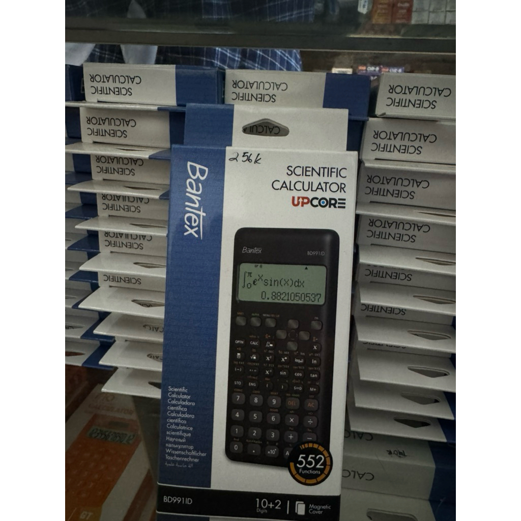 

Bantex Scientific Calkulator 552 steps Kalkulator Bantex