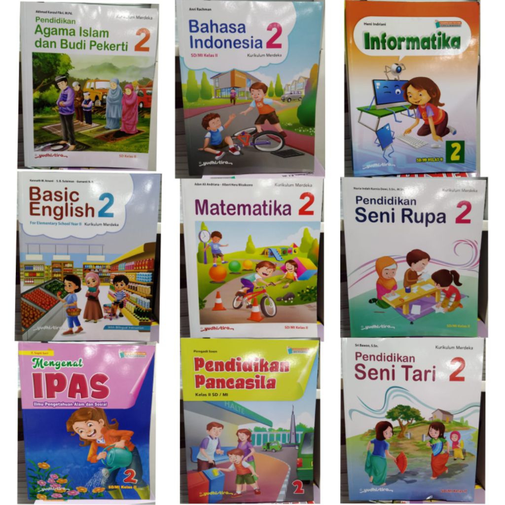 Pendidikan Pancasila Pendidikan Agama Islam Matematika Basic English Informatika Bahasa Indonesia PJ