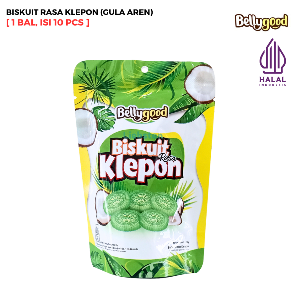 

BELLYGOOD Biskuit Klepon Kemasan Pouch Dan Pack