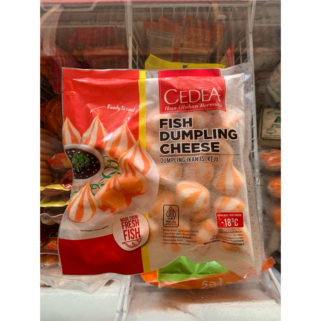 

CEDEA - FISH DUMPLING CHEESE 500g
