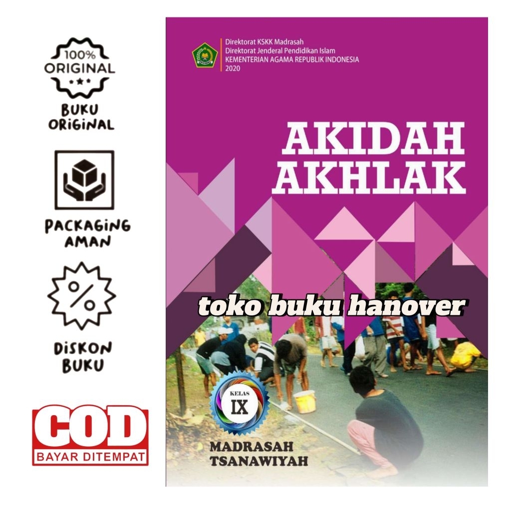 BUKU AKIDAH AKHLAK MTS KELAS IX EDISI 2020