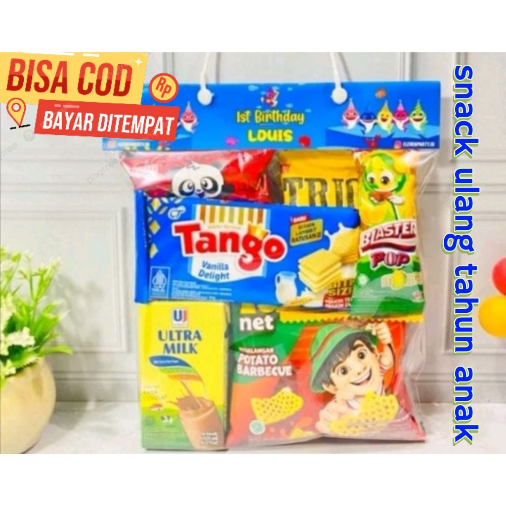 

DISKON PAKET 1 BUNGKUS SNACK ULANG TAHUN ANAK TERLARIS (7 VARIAN) HADIAH