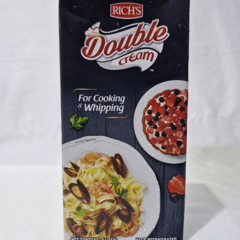 

Rich's Double Cream 1 liter for Cooking & Whipping