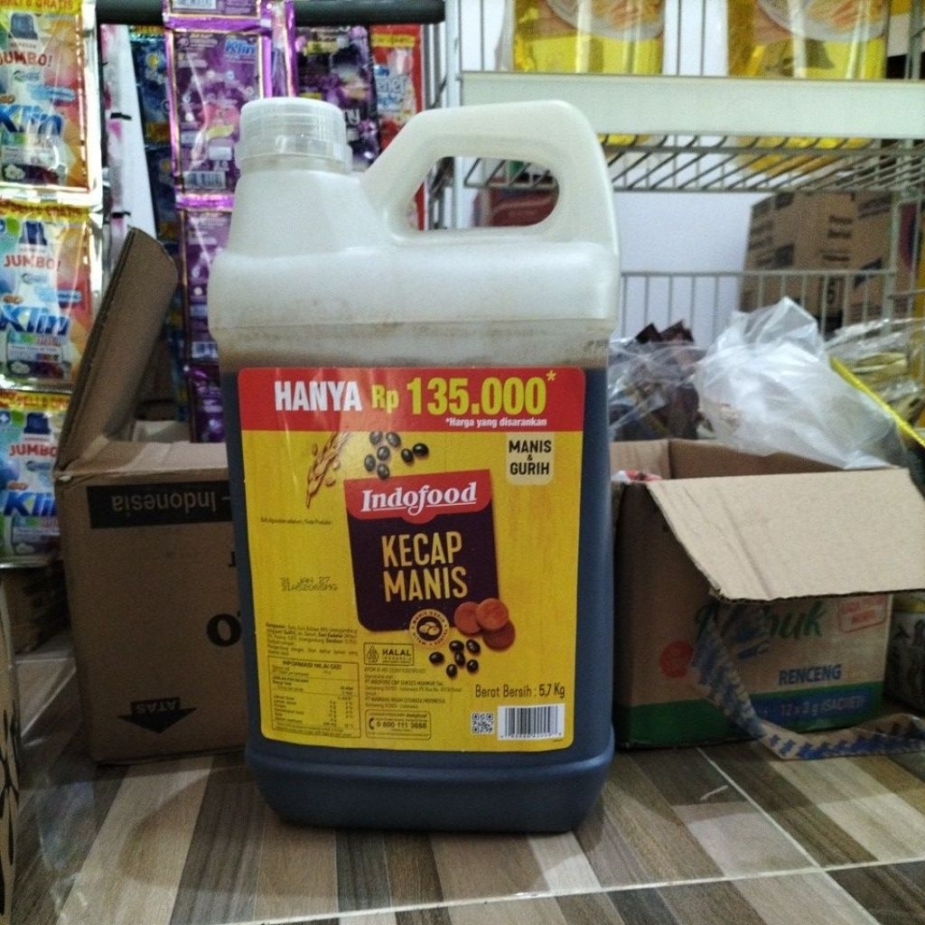 

Indofood Kecap Manis kemasan 5,7 KG