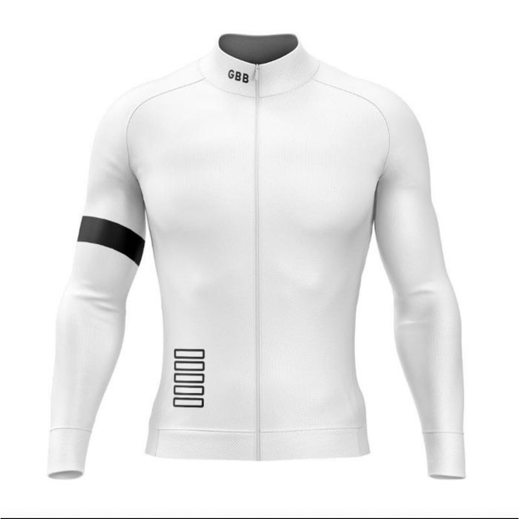 Jersey Roadbike Bw Longsleeve Jersey sepeda Roadbike