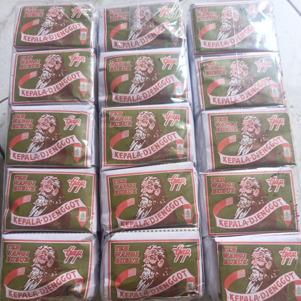 

Teh Kepala Djenggot hijau tubruk 40 gram ( 1 pak : 10 pcs)