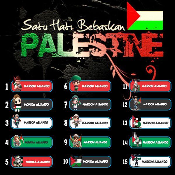

Sticker Sablon Setrika Label Nama Karakter ( PALESTINA ) Anak Sekolah Pesantren Asrama Name Tag Laundry