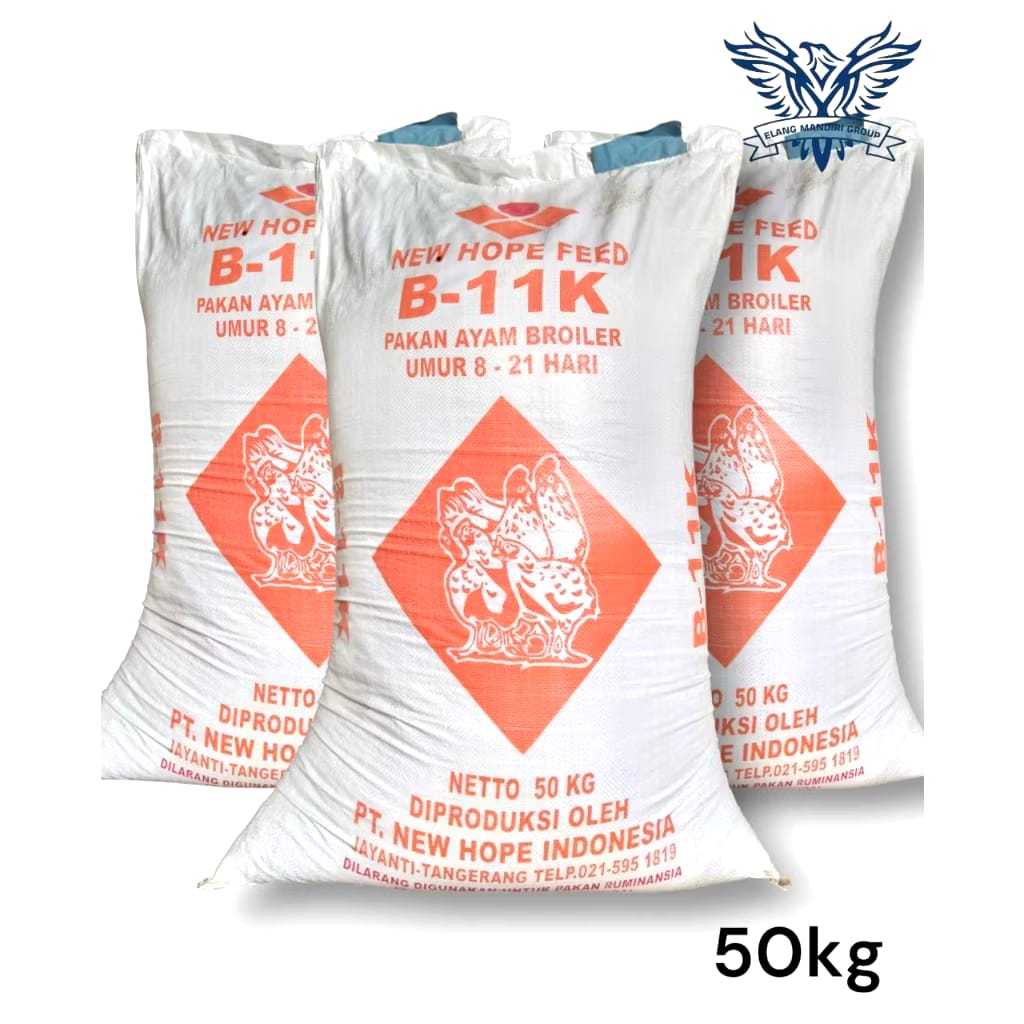 KARUNGAN 50KG B11K Pakan Makanan Ayam pedaging new hope