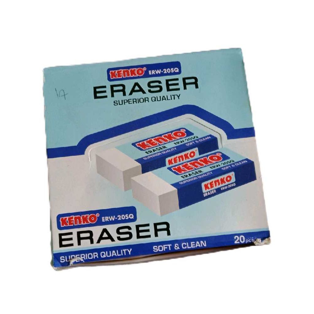 

kenko 5 buah Penghapus Kenko ERW 20SQ stip besar per 5 pcs - enc.sup