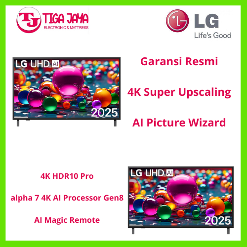 LG 50UA7550PSA LED TV 50 INCH 4K UHD SMART TV LG 50UA7550 LG UHD AI UA75 2025