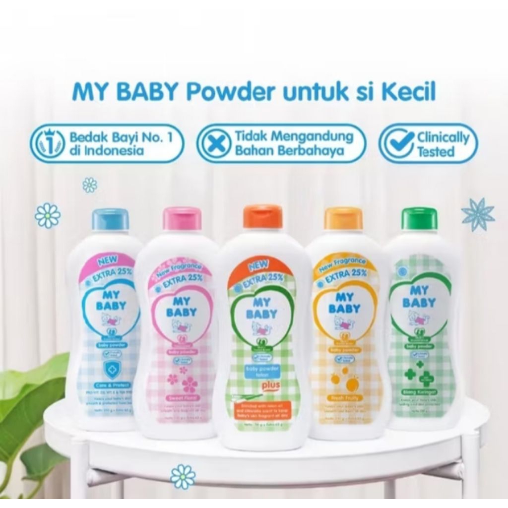 My Baby Powder | My Baby Bedak Bayi 100gr & 135gr