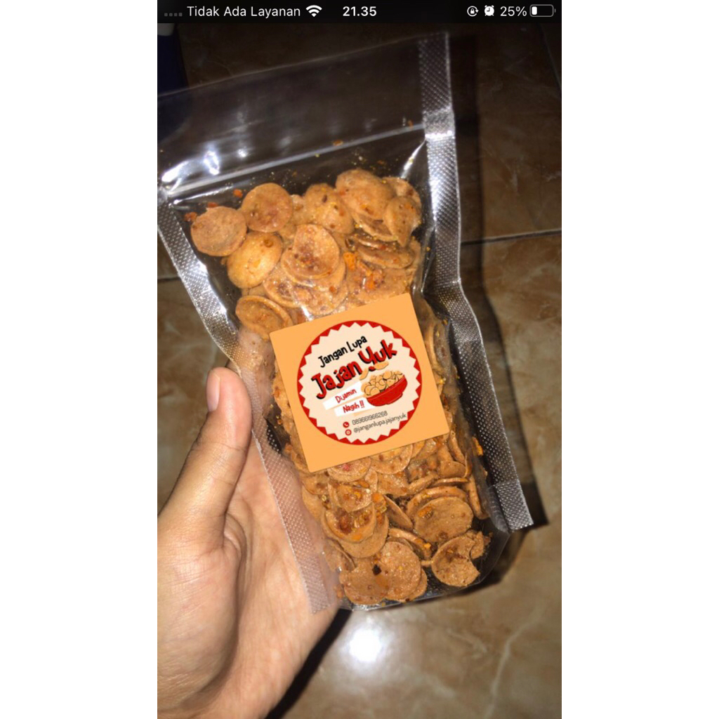 

Kripik Sosis Chili Oil