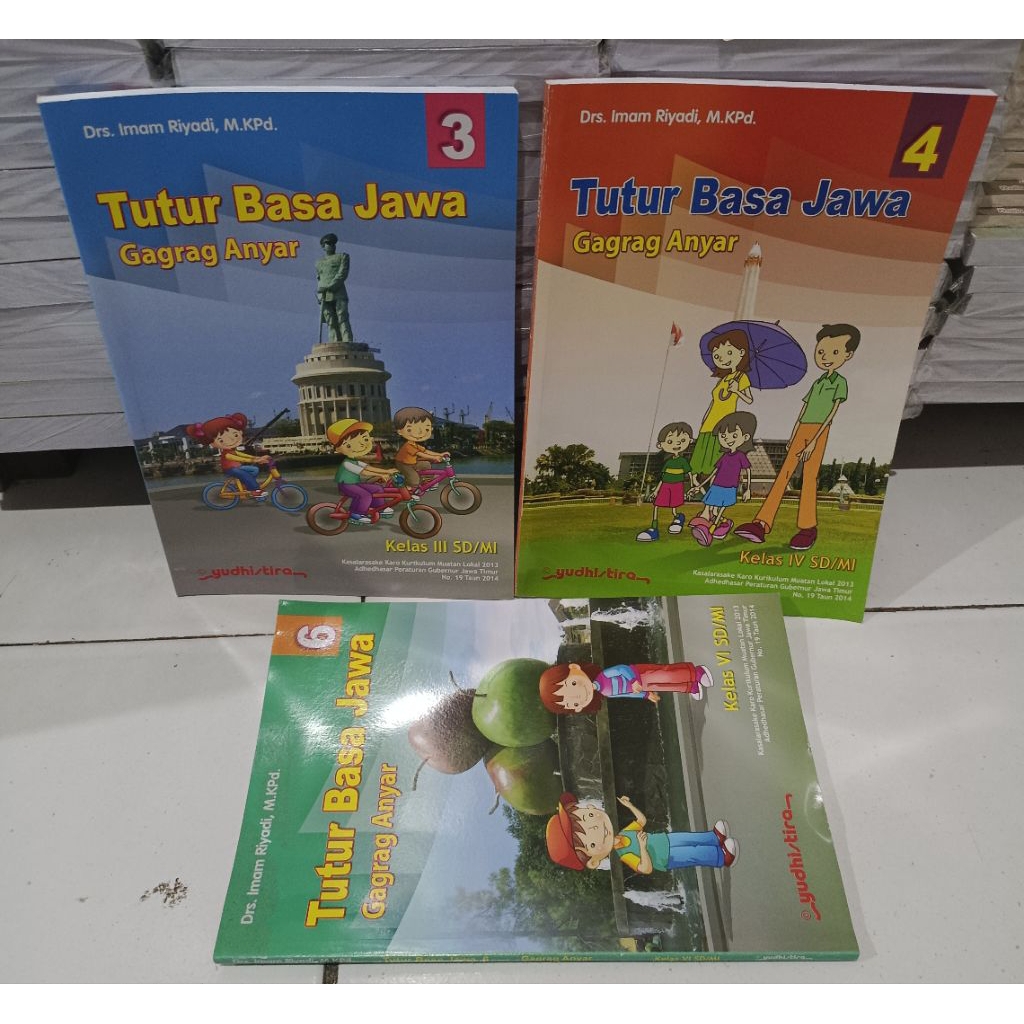 BUKU TUTUR BAHASA JAWA GAGRAG ANYAR KELAS 3 4 6 SD KURIKULUM MUATAN LOKAL 2013 YUDHISTIRA