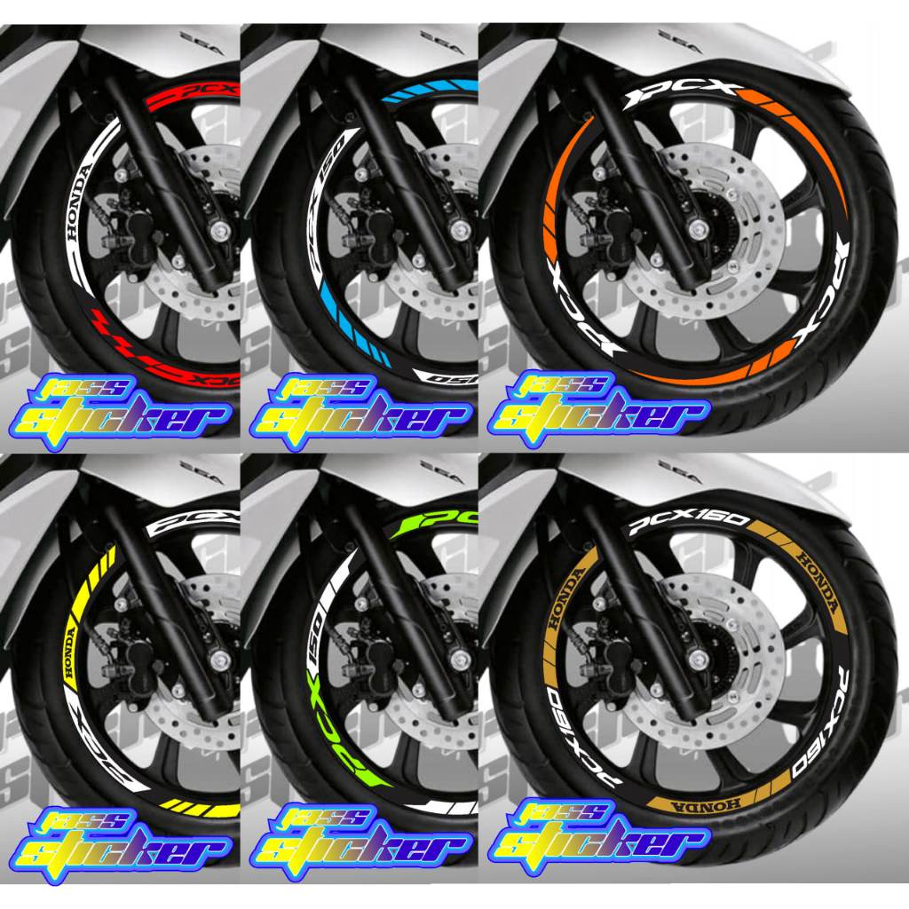 COD STICKER PELEK PCX 150 / STIKER PELEK PCX 160 / VARIASI PELEK PCX / AKSESORIS  PELEK PCX