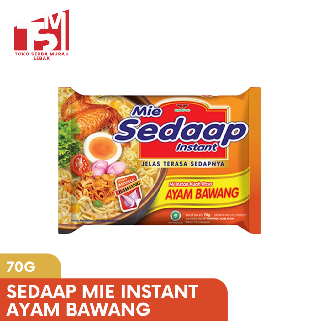 

Sedaap Mie Instant Ayam Bawang 70g
