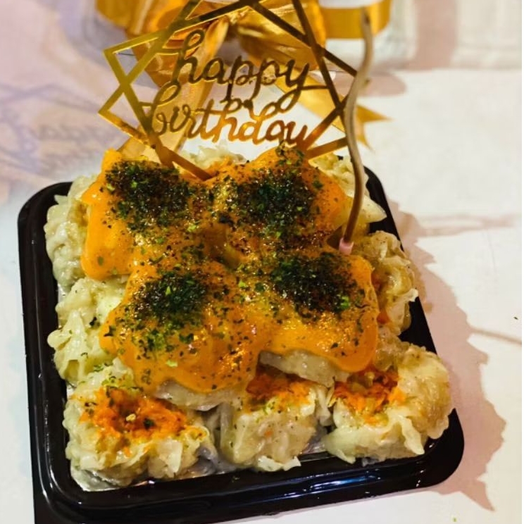 

birthday cake dimsum Semarang topper happy birthday / congratulation/ happy anniversary kado ulang tahun
