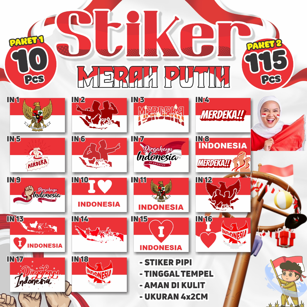 

STIKER MERAH PUTIH, STIKER PIPI, STIKER AGUSTUS, STIKER INDONESIA, STIKER MERDEKA
