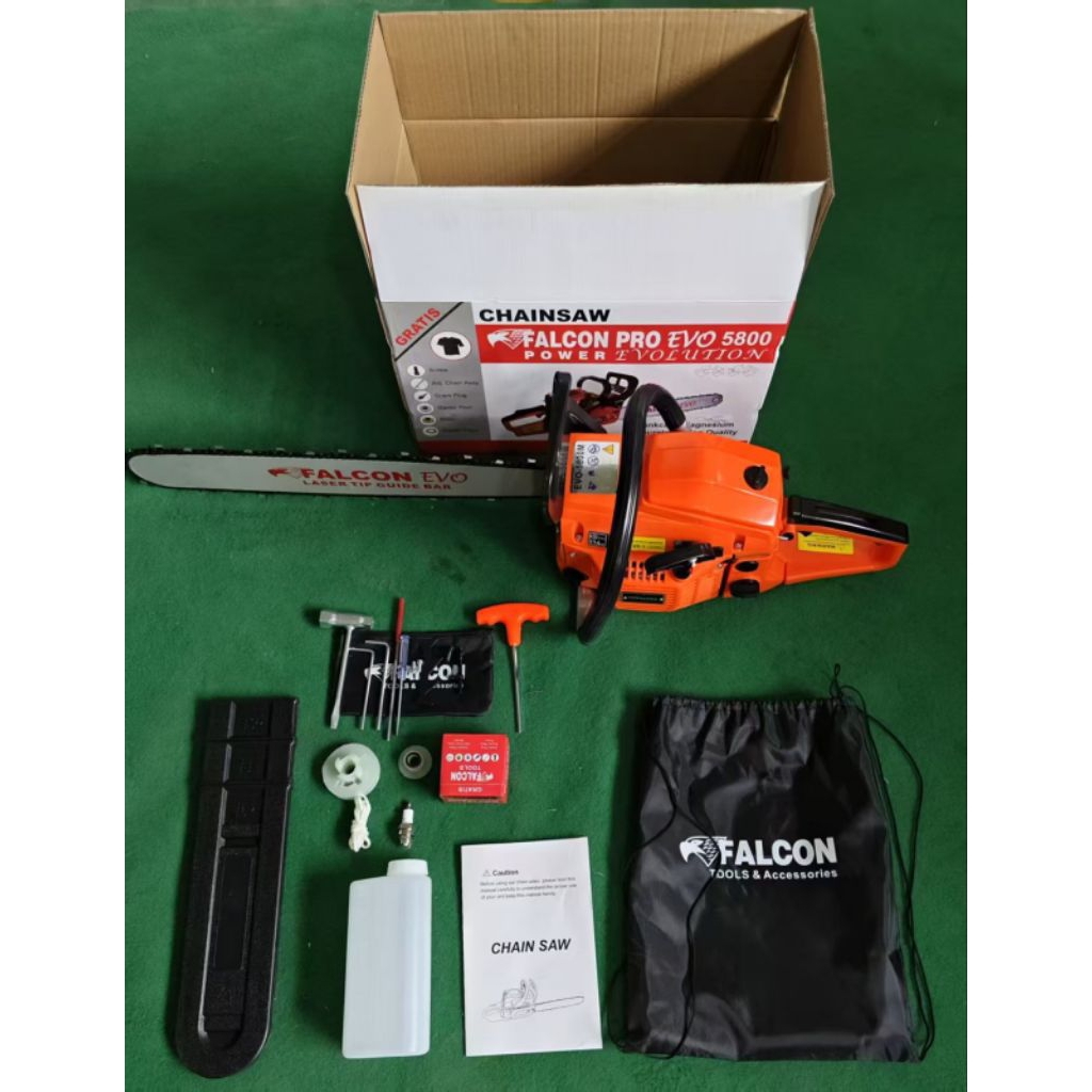 Chainsaw falcon block turbo new 5800